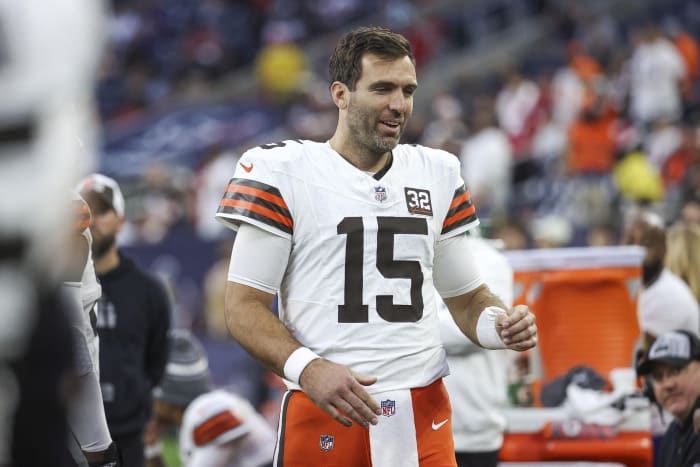 Cleveland Browns quarterback Joe Flacco